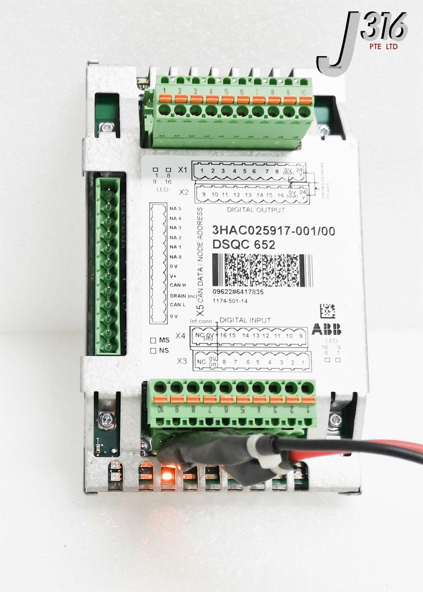 26961 ABB DSQC 652 I/O UNIT 3HAC025917-001 | eBay