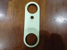 SIMPLISAFE doorbell cream faceplate