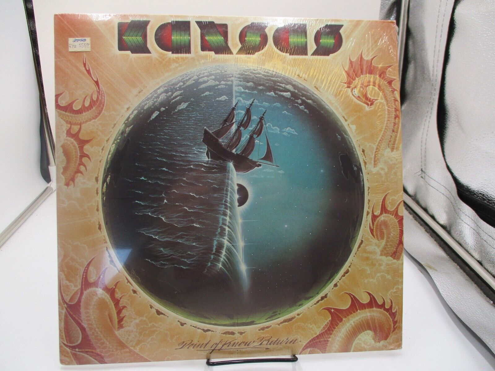 KANSAS "Point of Know Return" LP Record Ultrasonic Clean 1977 Shrink Sterling EX