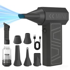 Compressed Duster, Duster Rechargeable Blower Handheld Cordless Vacuum Strong...