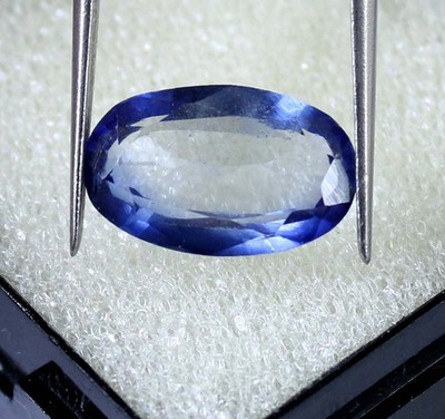 Wedding Gift Natural Ceylon Blue Sapphire 3.35 Ct Oval Gemstone Certified