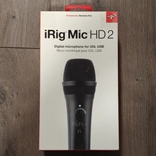 iRig Mic HD 2 - Professional Quality Condenser Microphone for iOS/Android/PC