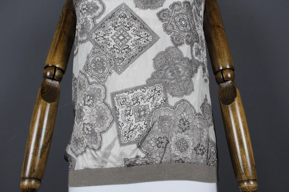 Fabiana Filippi Multi Geometric Knitted Sleeveless Pullover Vest Sweater Size S - Image 3 of 4
