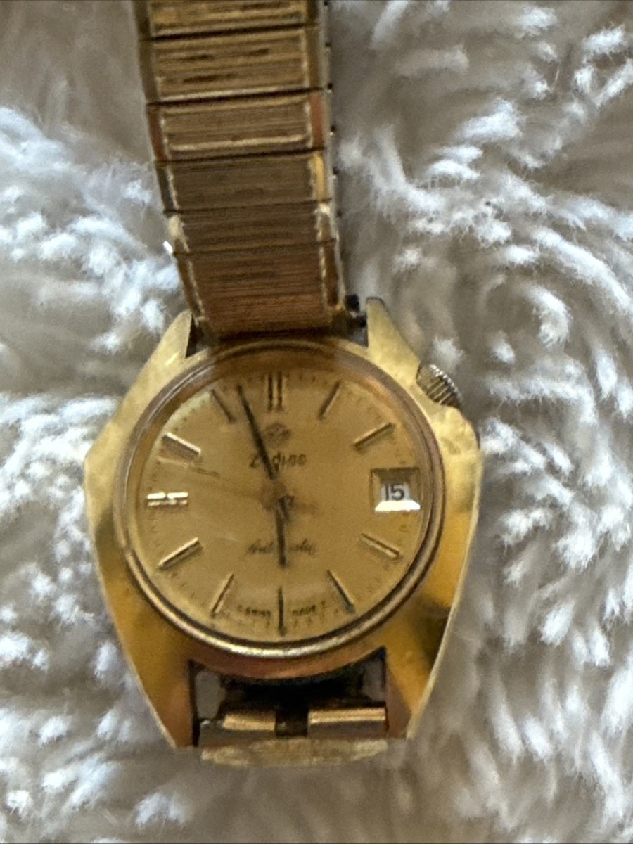 RARE Vintage Zodiac Olympos Women's Automatic Watch/Runs Great RARE Vintage Zodiac Olympos Women's Automatic Watch/Runs Great