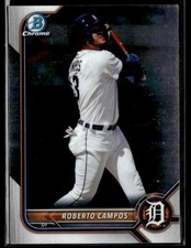 2022 Bowman Draft #BDC-39 Roberto Campos Chrome Baseball Card 3801H