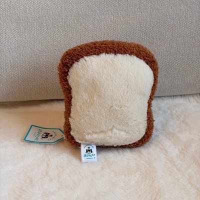 Jellycat Small Amuseables Toast Dust Bag - Retired Rare - Tag