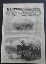 Civil War, Genuine Journal, Harper's Weekly ,No.434, April 22, 1865