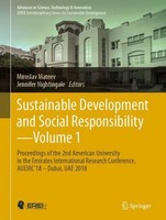 Sustainable Development And Social Responsibility-Volume 1 Jennifer Nightingale