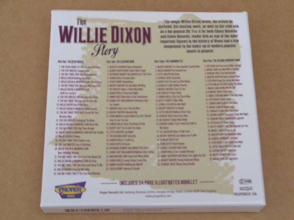 Willie Dixon - The Willie Dixon Story - Proper Records 4 CD set - Image 2 of 2