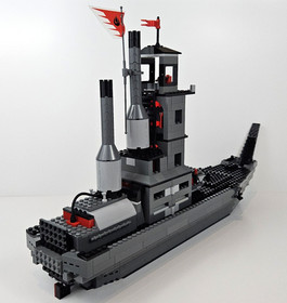 LEGO Avatar The Last Airbender 3829: Fire Nation Ship COMPLETE