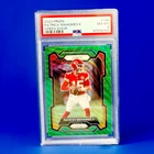 PATRICK MAHOMES - 2023 PRIZM #149 - GREEN WAVE PRIZM - CHIEFS - PSA 8!