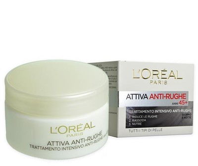 Crème Visage Anti-Âge L'Oréal Dermo Exp Active Anti-Rides 45+ 50 Ml ...