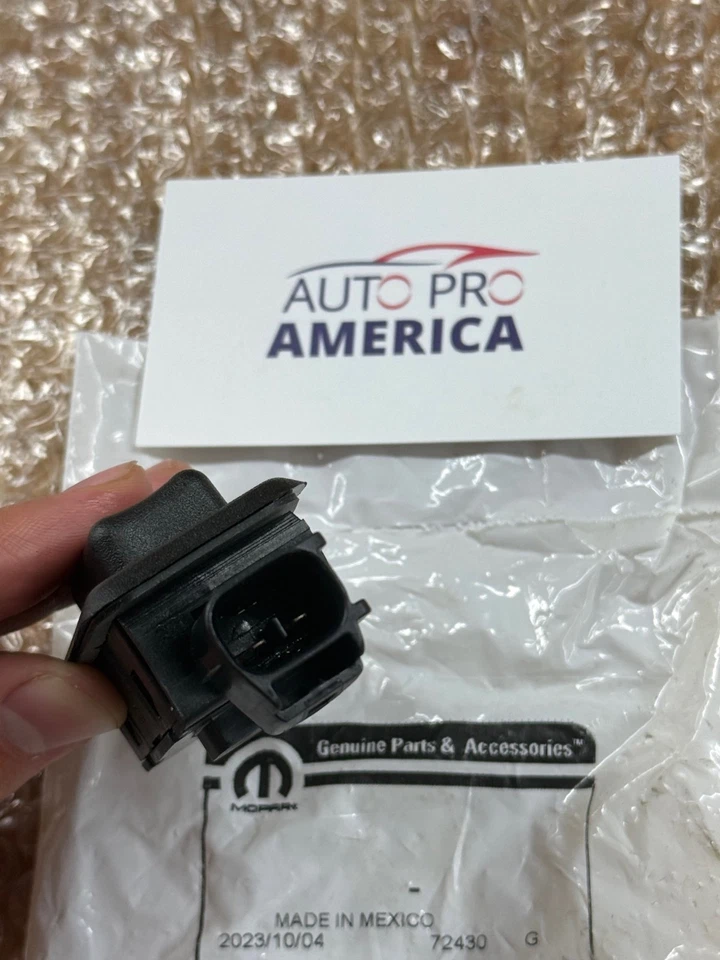 Interruptor de janela traseira flipper Jeep Commander Grand Cherokee 56042450AB MOPAR FABRICANTE DE EQUIPAMENTO ORIGINAL - Imagem 2 de 2