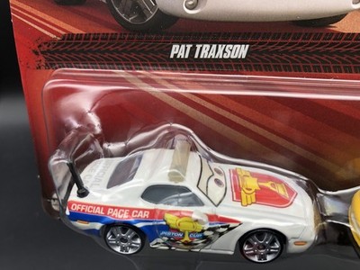 Disney Pixar Cars Pat Traxson & Jeff Gorvette 2 Pack WGP Racer