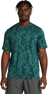 Under Armour Mens Tech  Vent Geode Short Sleeve Green Size Large NWT