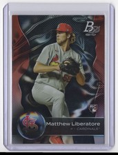 2023 Bowman Platinum Matthew Liberatore Rookie St. Louis Cardinals #9