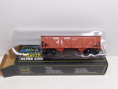 Tolva de 2 bahías Weaver calibre O Union Pacific #88896 - 2 rieles | Zustand: Used