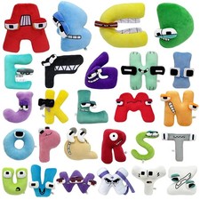 Alphabet Lore Plush Toys  ABC Letter Stuffed Animal Educational Gift for Kids