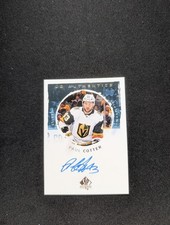 2024-25 SP Authentic UD Authentics Auto Paul Cotter #UDA-CO Vegas Golden Knights