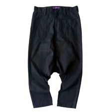 Yamamoto Japanese Designer Pink Cotton Linen Sarouel Pants Women  s 1 Used