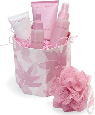 BODY COLLECTION (ENGLAND) Luxury Body Collection Indulgent Skin Care Pamper Box Ladies Christmas Gift Set