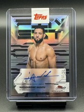 Nassourdine Imavov Black Refractor /25 Finest Auto FA-NI - 2025 Topps Finest UFC