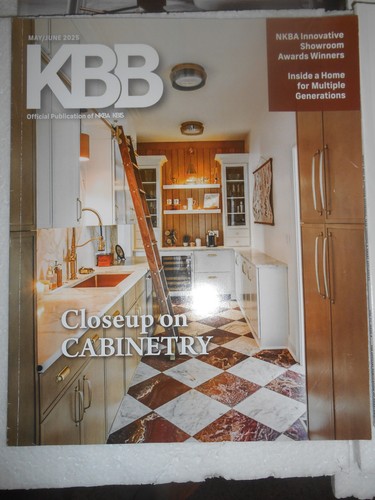 KBB Magazine March /April 2025- May/June 2025 - Review & closeup on Cabinetry. - Picture 2 of 3