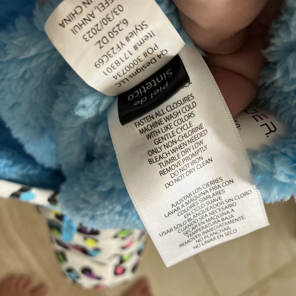 Traje de Nieve Spyder Niñas 18 Meses Niño Bebé Estampado Animal Difuso Resistente al Agua Foto 4 de 4