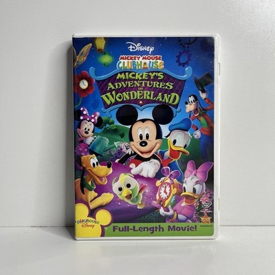 Disney Mickey Mouse Clubhouse Mickeys Adventures In Wonderland DVD Disney Mickey Mouse Clubhouse Mickeys Adventures In Wonderland DVD