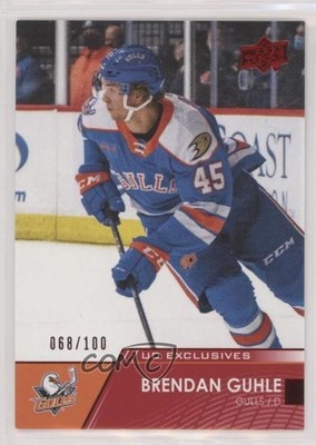 2021-22 Upper Deck AHL Exclusives 68/100 Brendan Guhle #57 11pj