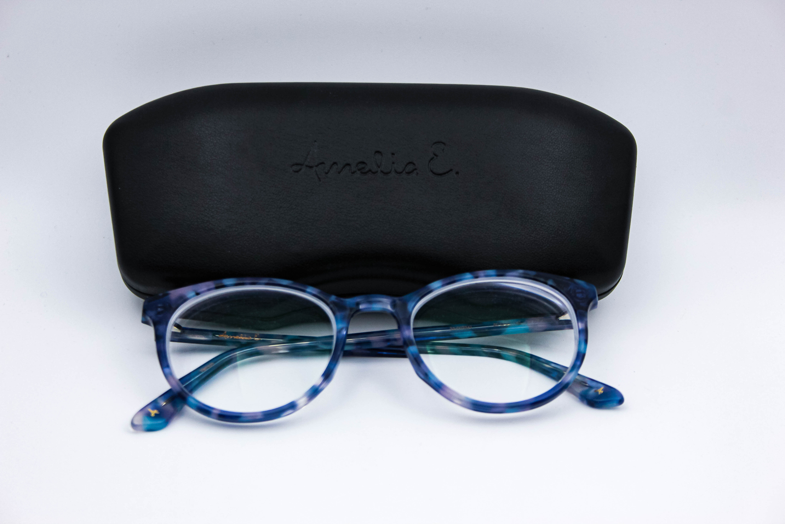 Amelia E Veronique Purple Tortoise Cat Eye Eyeglasses Frames 35-002341 50-20-145