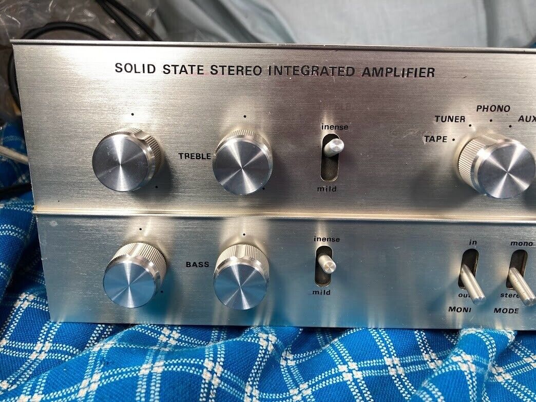 LUXMAN SQ707 Integrated Amplifier Rare, tested, works great LUXMAN SQ707 Integrated Amplifier Rare, tested, works great