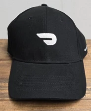 DOORDASH Logo Employee Delivery Black Cotton Adjustable Baseball Cap Unisex Hat
