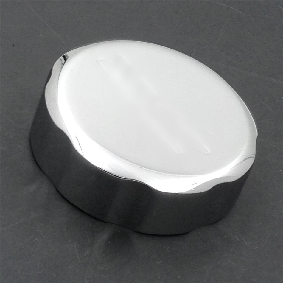 Chrome Front Brake Fluid Reservoir Cap 