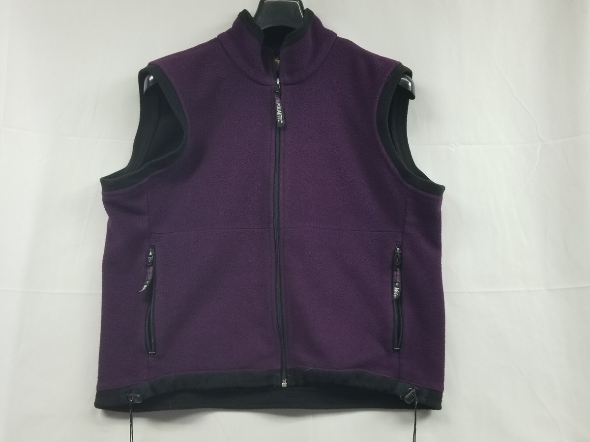 Vintage 90s REI Windbloc Fleece Vest Blue Polartec USA