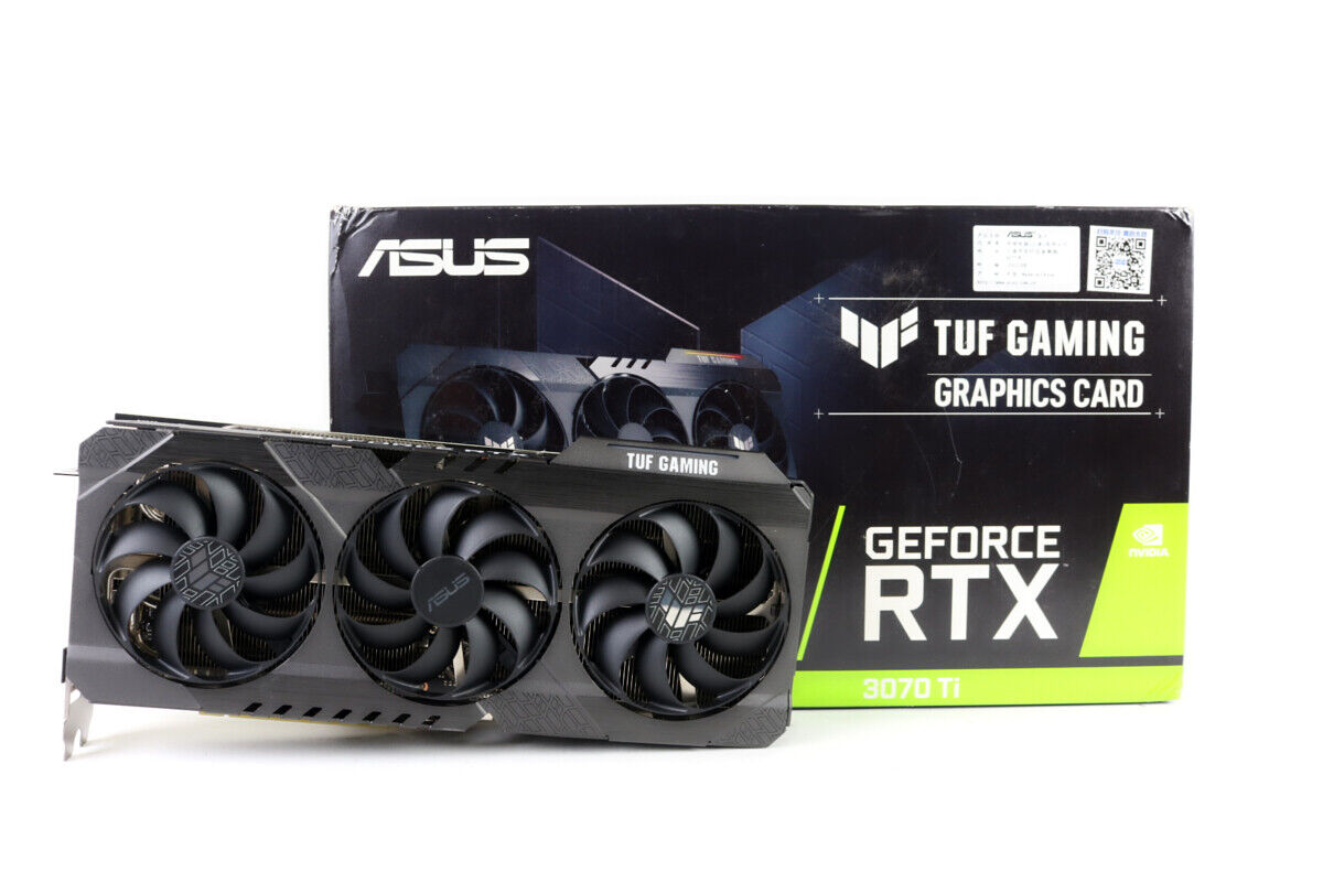 Asus GeForce RTX 3070 Ti 8GB TUF OC GPU w/Box | Fast Ship, 1yr