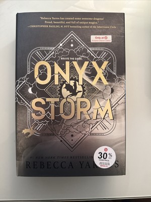 ONYX STORM Deluxe Limited Collector's Edition Target Special Rebecca Yarros NEW!