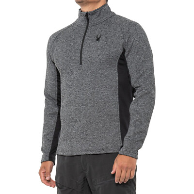 Men's Spyder Outbound 1/4 Zip Fleece Jacket-XL