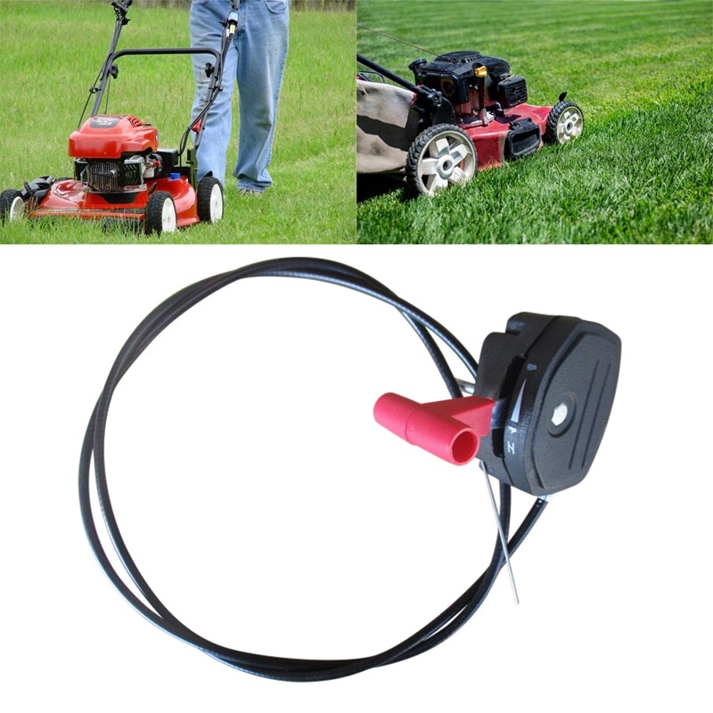 Throttle Choke Cable with Control Lever Handle Parts Garden Tools eBay