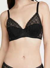 ELSE 271341 Women's Chloe Lined Full Cup Underwired Bra Black Size 36DD