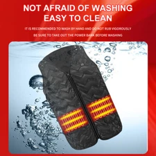 Black S 5-Zone Heating Vest (Adjustable) - Great for Winter Walks/Outdoor Work