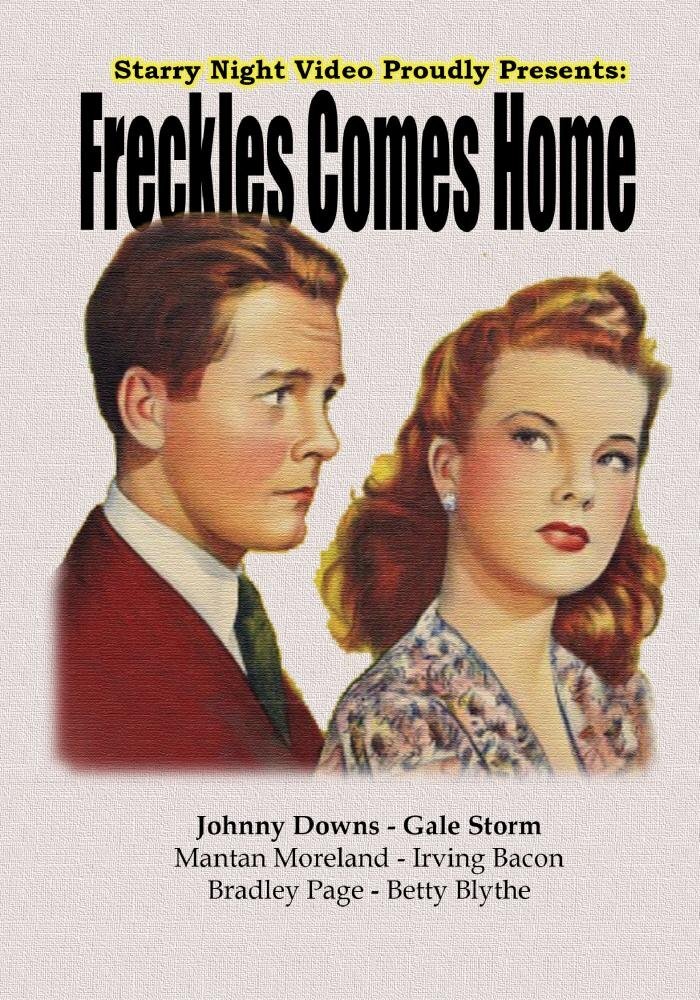 Freckles Comes Home (DVD) Gale Storm Johnny Downs Mantan Moreland