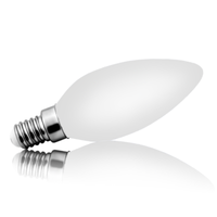 Led Leuchtmittel Filament Milk E14 C35 4W=40W Neutralweiss GlüHbirne Birne