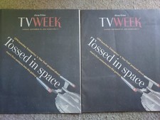 ChicagoTribune TVweek sunday, September23,2001,section11.Tossed up in space.