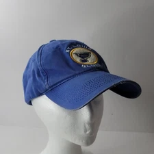 St. louis Blues Cap Hat Drew Pearson Marketing..Coolest game on earth