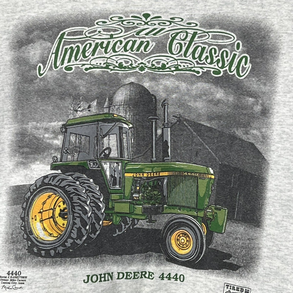 Vintage 90s John Deere American Classic art print crewneck