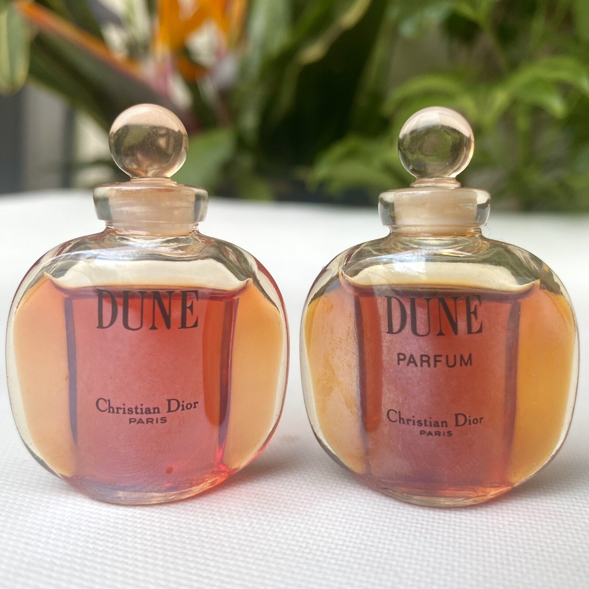 💝MINIATURE Vintage DUNE Christian Dior PURE PARFUM 5ml Mini