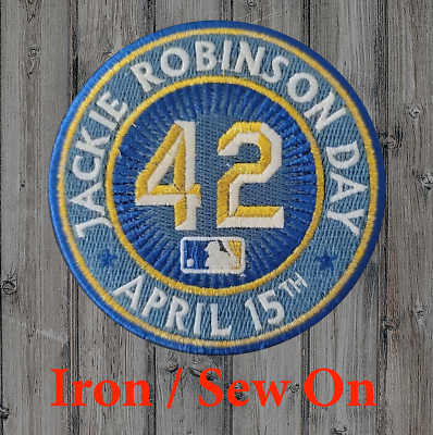Jackie Robinson Patch April 15th Baseball Jersey Patch Jackie