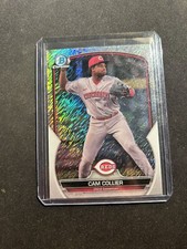 2023 Bowman Chrome Cam Collier #BCP-239 Shimmer Refractor Reds Prospect