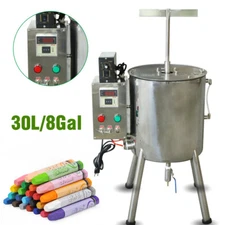 Heating Mixing Filling Machine 30L Stirring Tank Lipstick Paste Filler 35W NEW